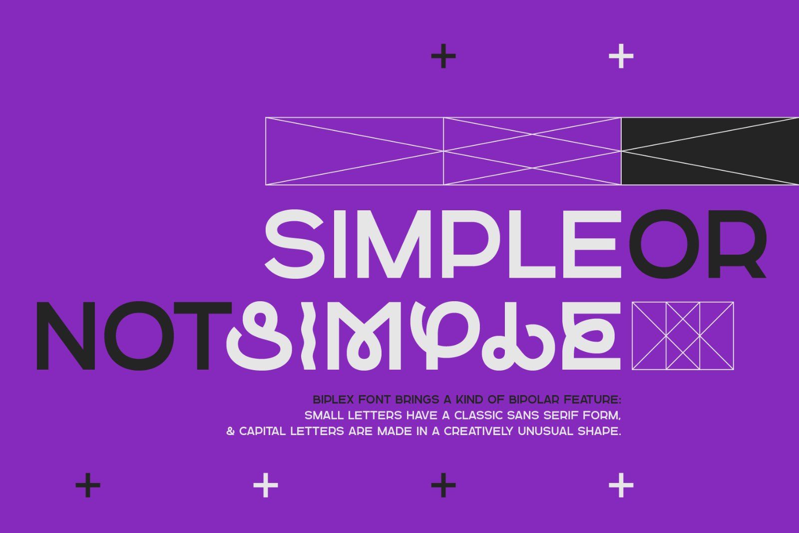 Biplex — Modern Creative Font — image 2