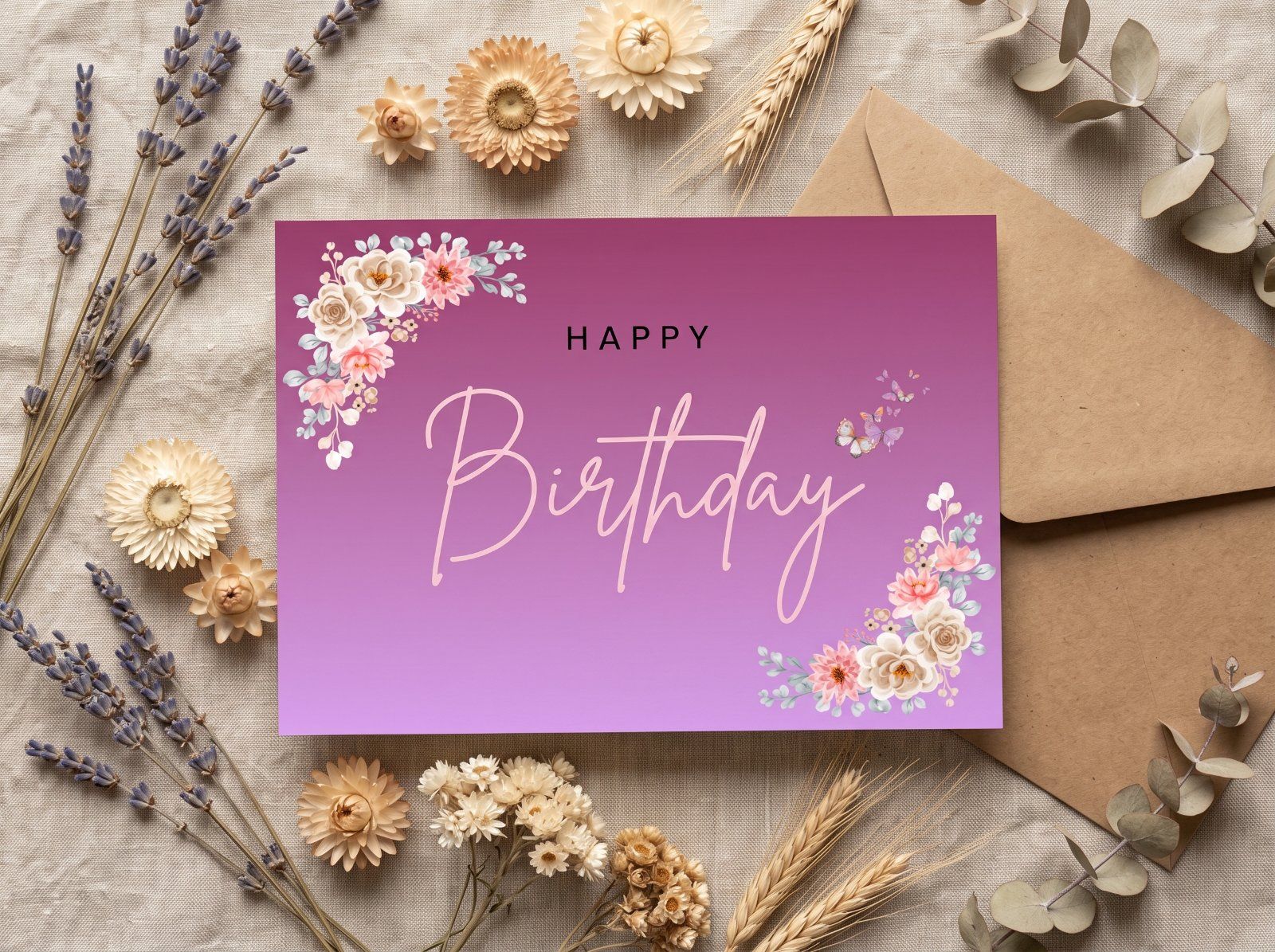 Birthday Card Template — image 1