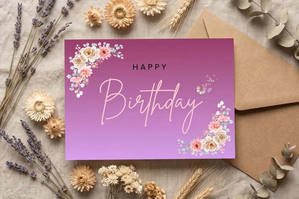 Birthday Card Template