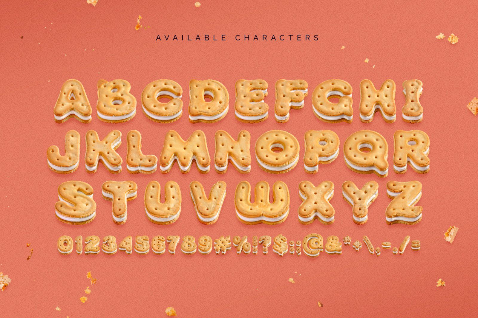 Biscuit Crisp - Color Bitmap Font — image 4