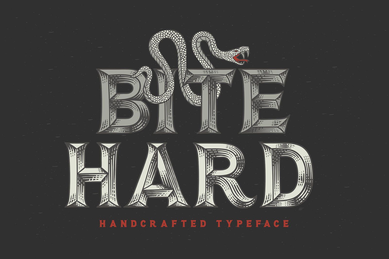 Bite Hard Font — image 1