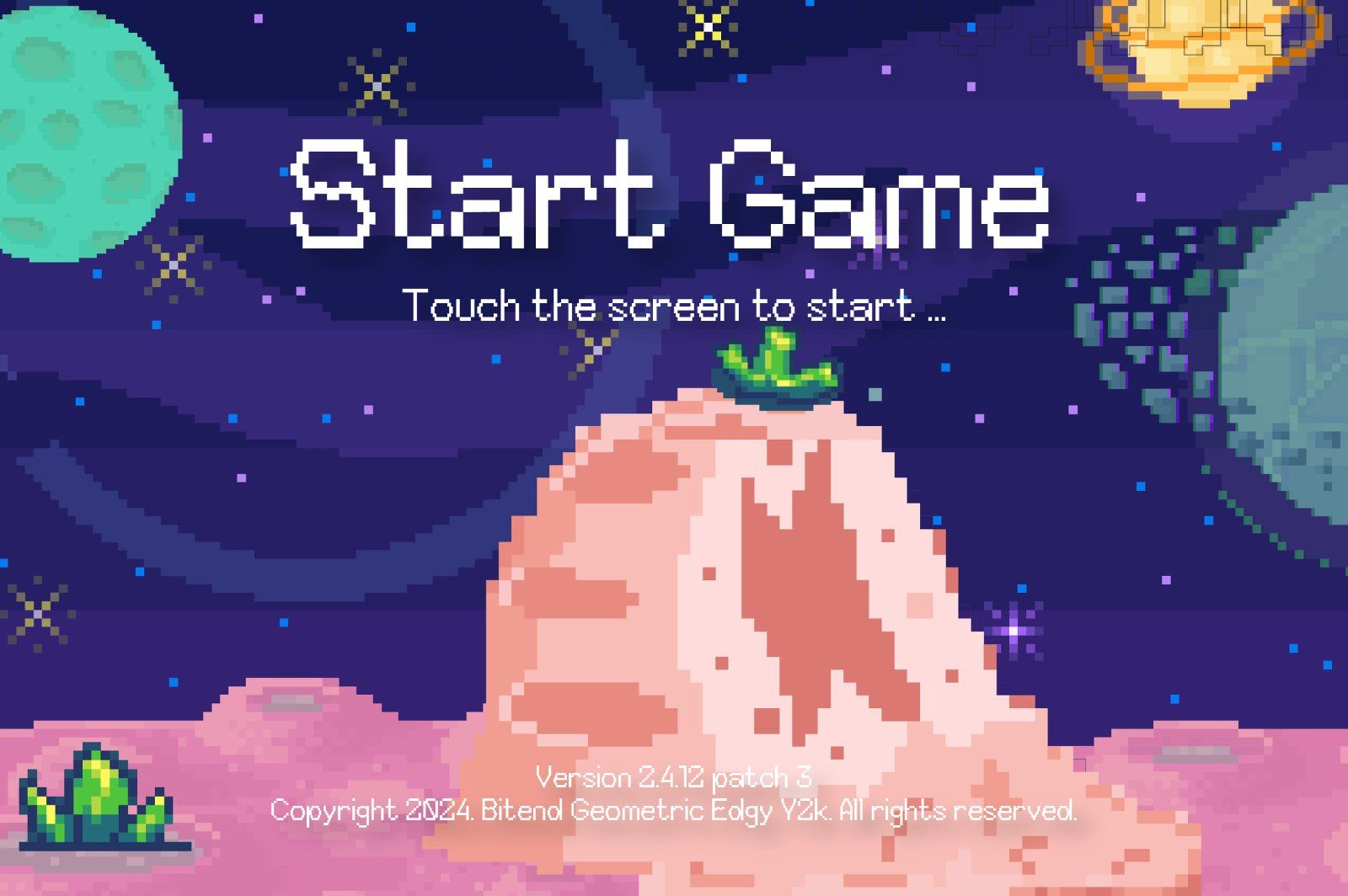 Bitend Geometric Edgy Y2K Pixel Font — image 11