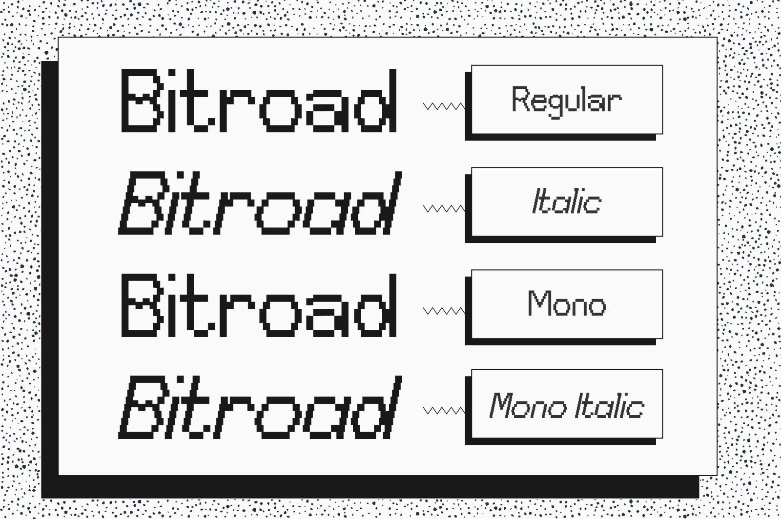 Bitroad – Retro Y2K Pixel Font — image 2