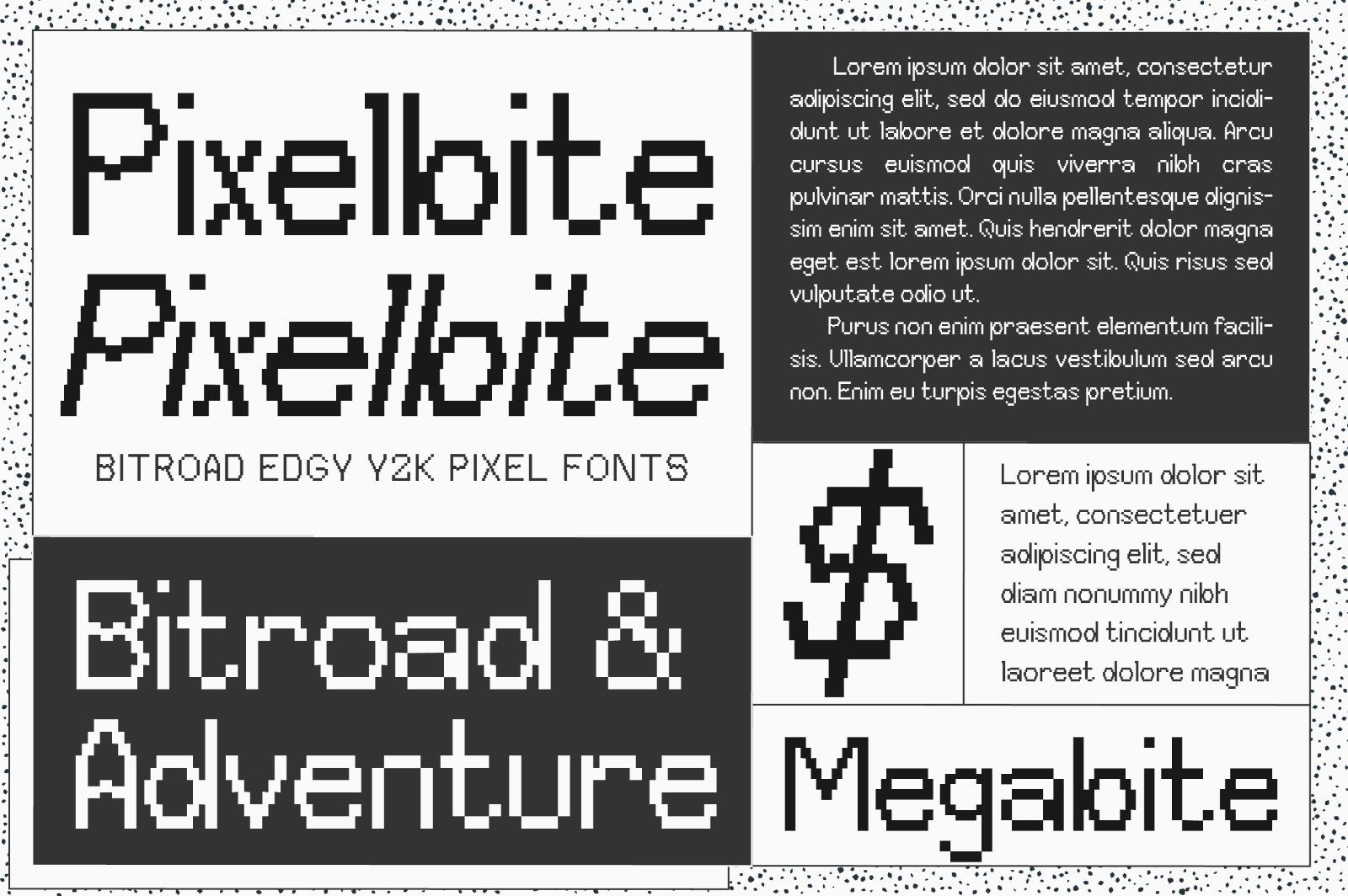 Bitroad – Retro Y2K Pixel Font — image 3