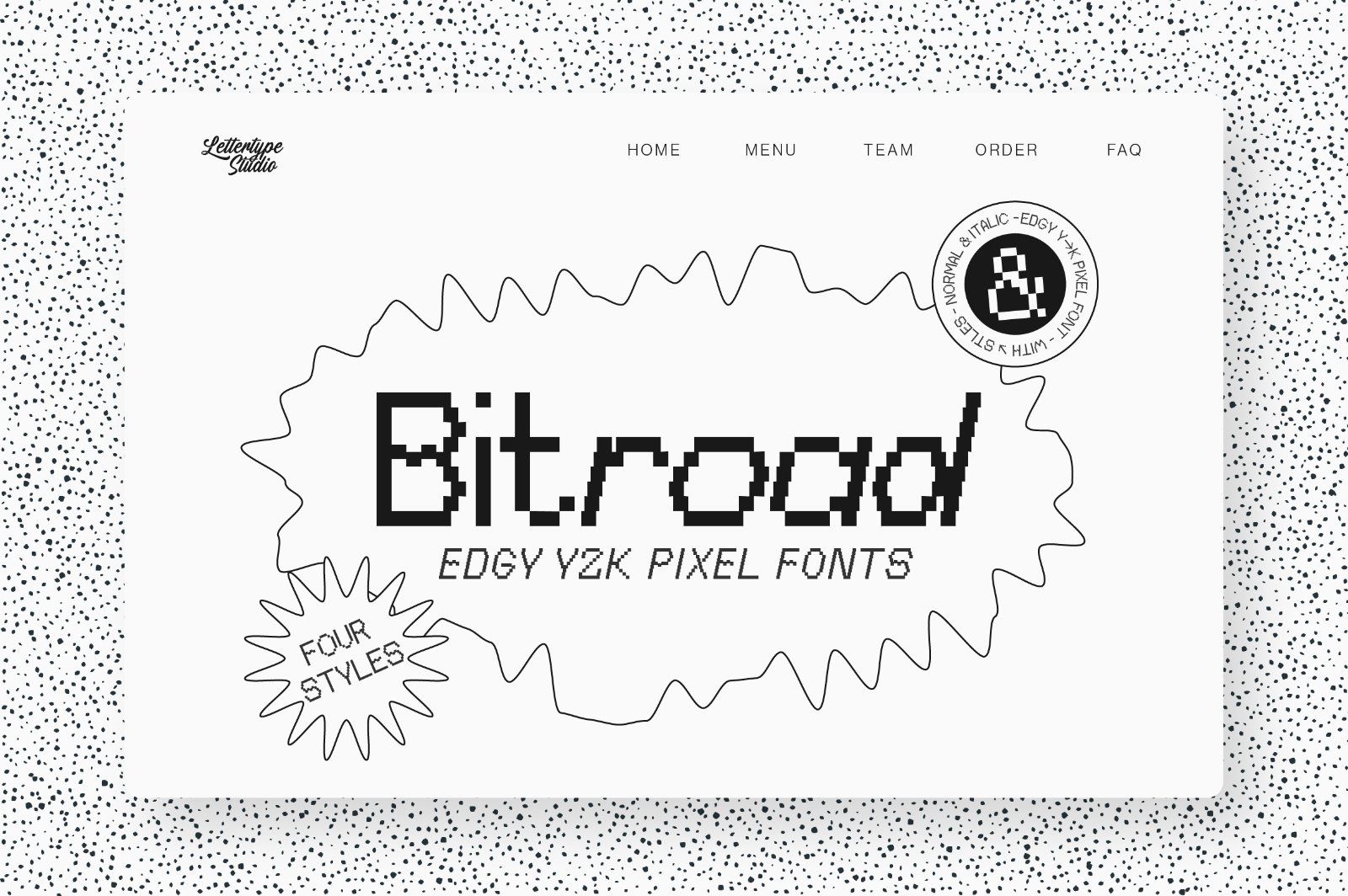 Bitroad – Retro Y2K Pixel Font — image 10