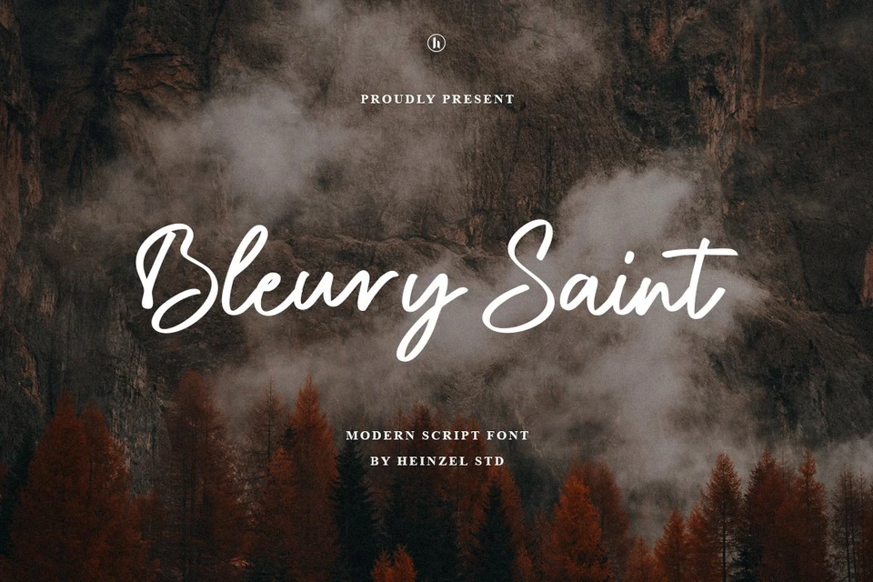 Bleury Saint Modern Script Font
