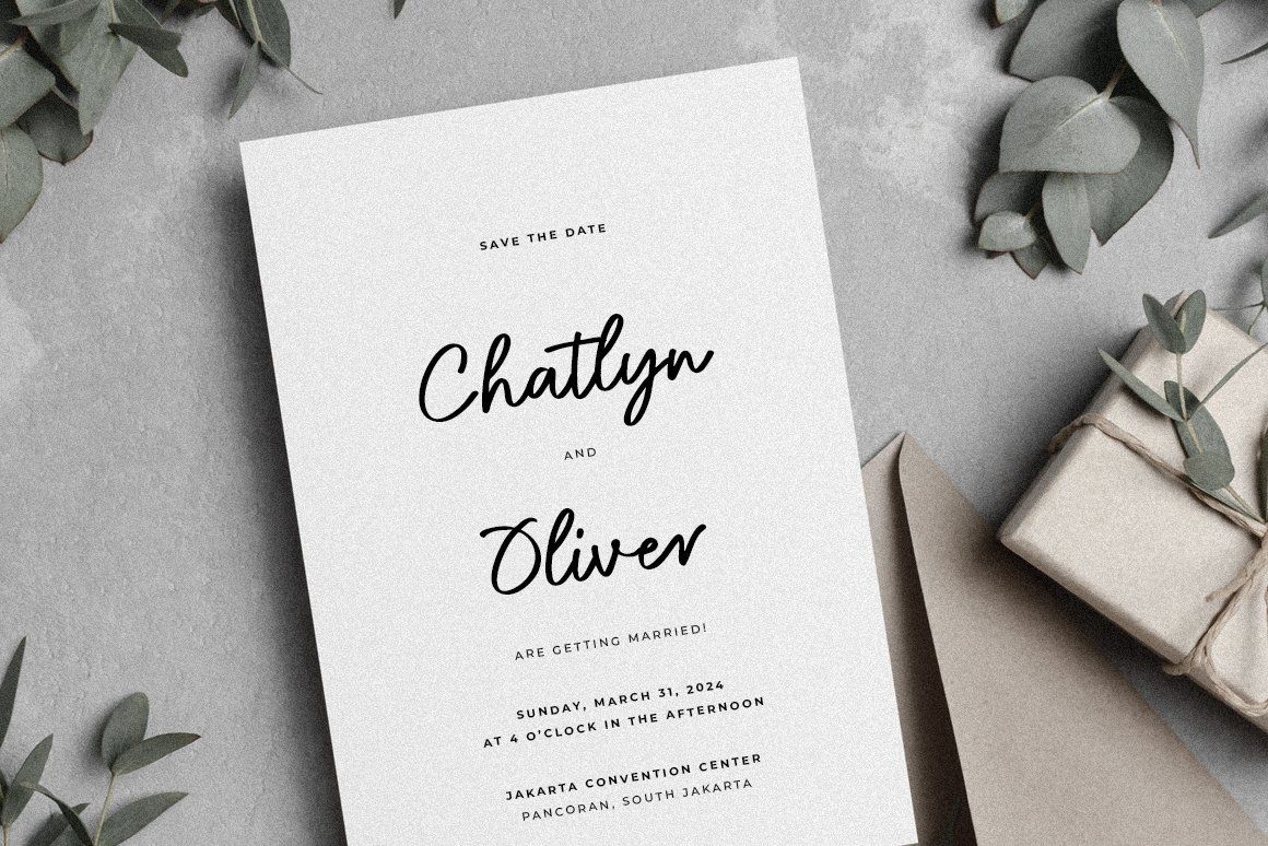 Bleury Saint Modern Script Font — image 5