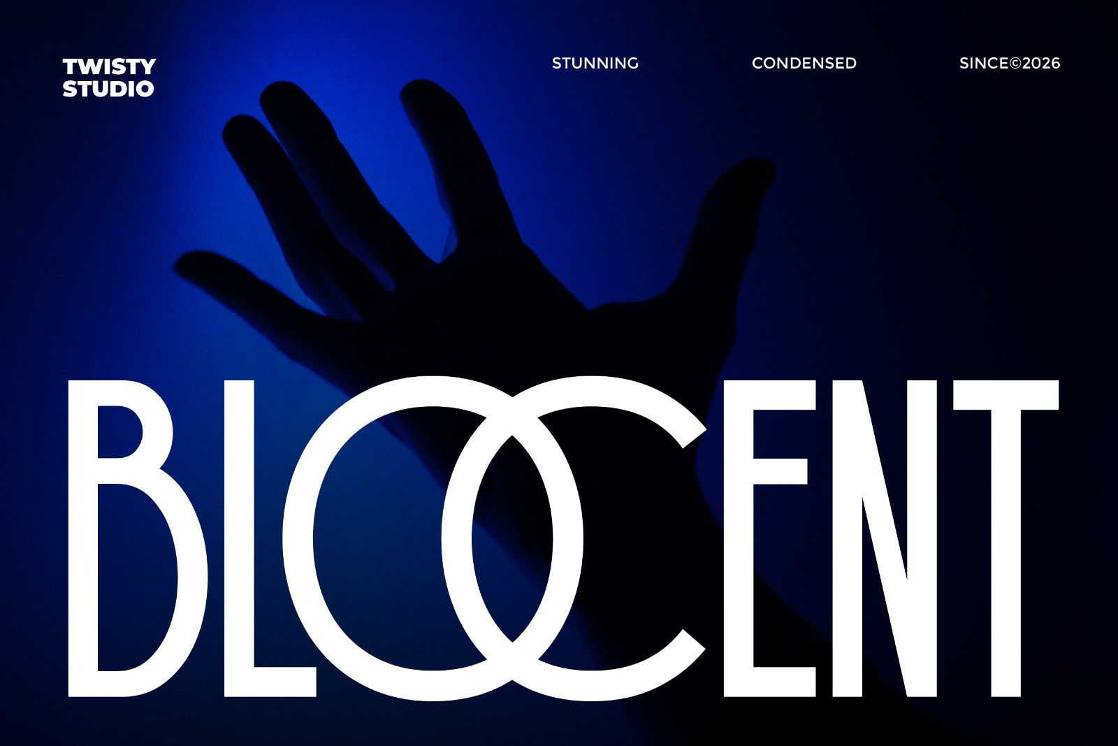 Blocent - Condensed Sans Font — image 1