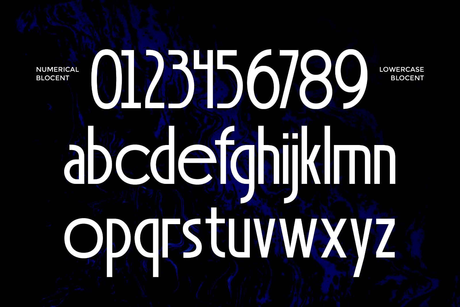 Blocent - Condensed Sans Font — image 7