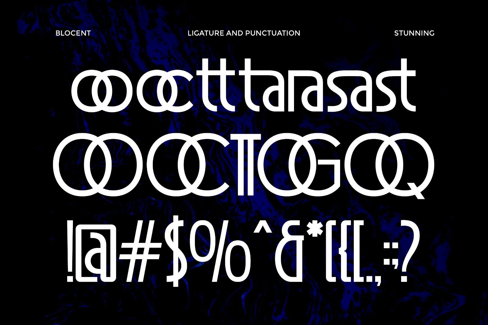 Blocent - Condensed Sans Font — image 8