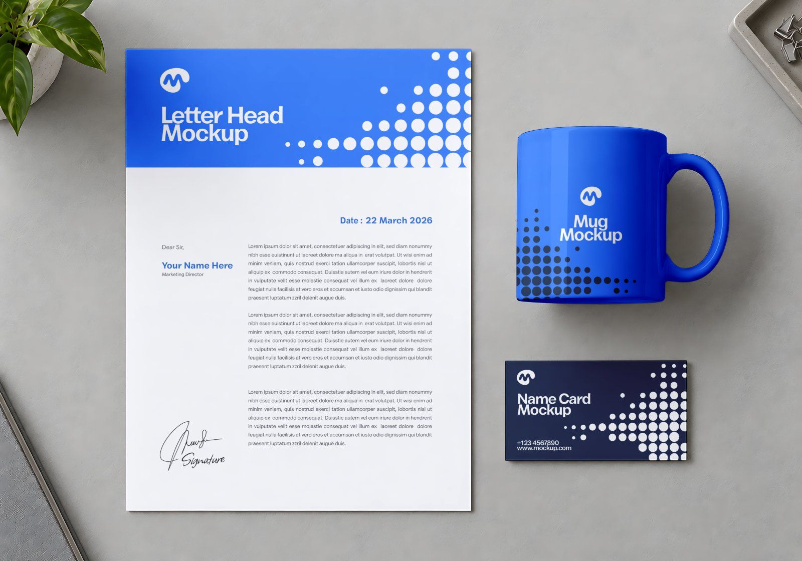 TV Station Mockup Bundle - Complete Broadcasting & Media Brand Identity PSD — image 7