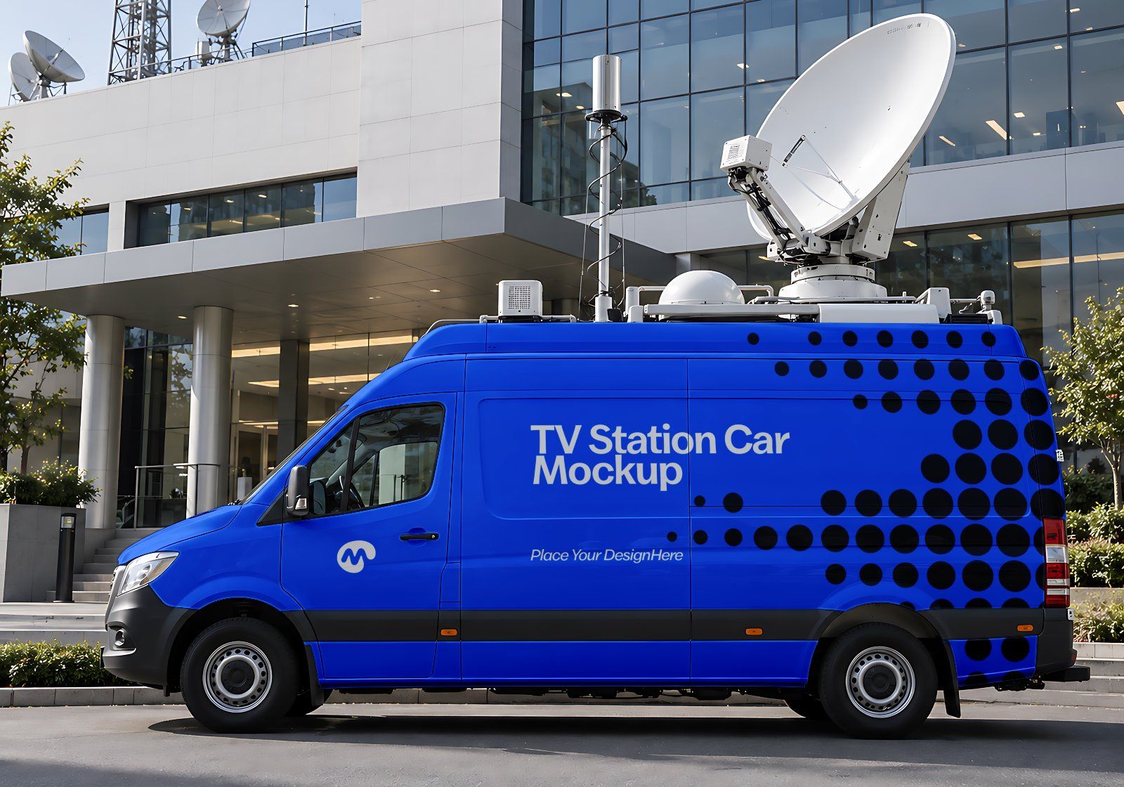TV Station Mockup Bundle - Complete Broadcasting & Media Brand Identity PSD — image 8