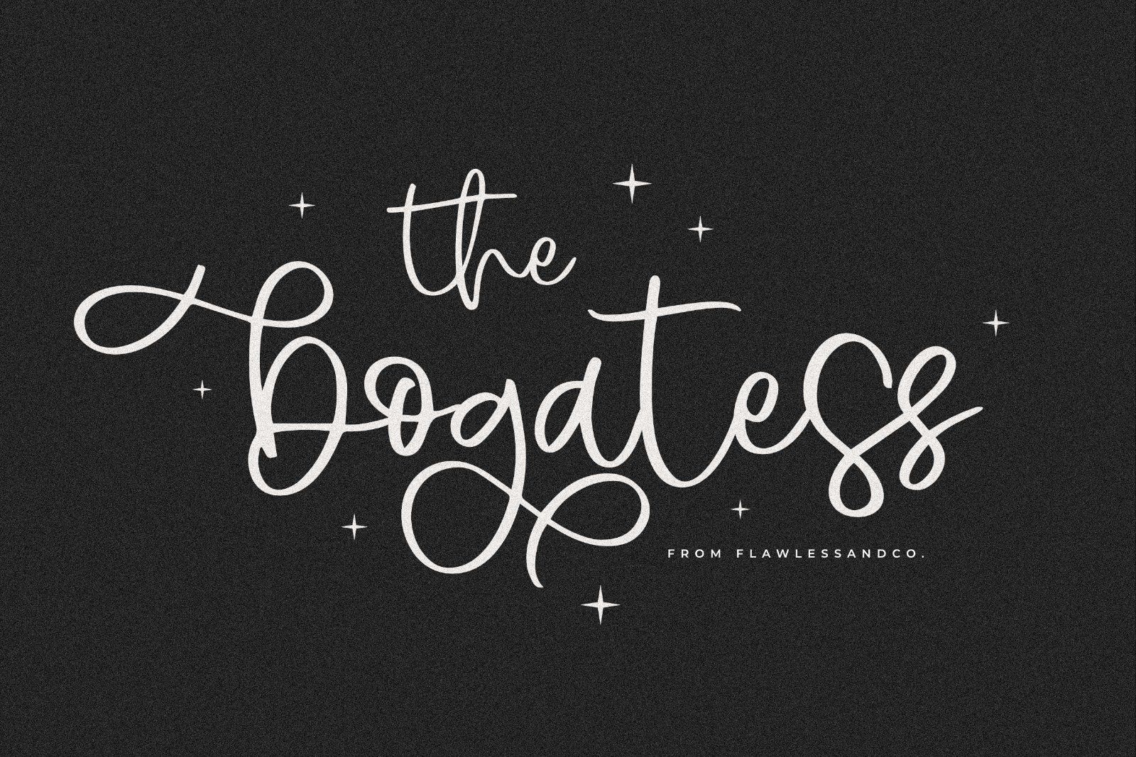 Bogatess - Beautiful Script Font — image 1