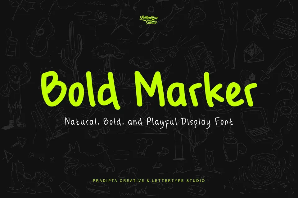 Bold Marker | Natural & Bold Display