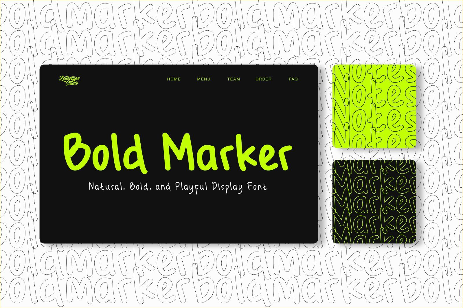 Bold Marker | Natural & Bold Display — image 10