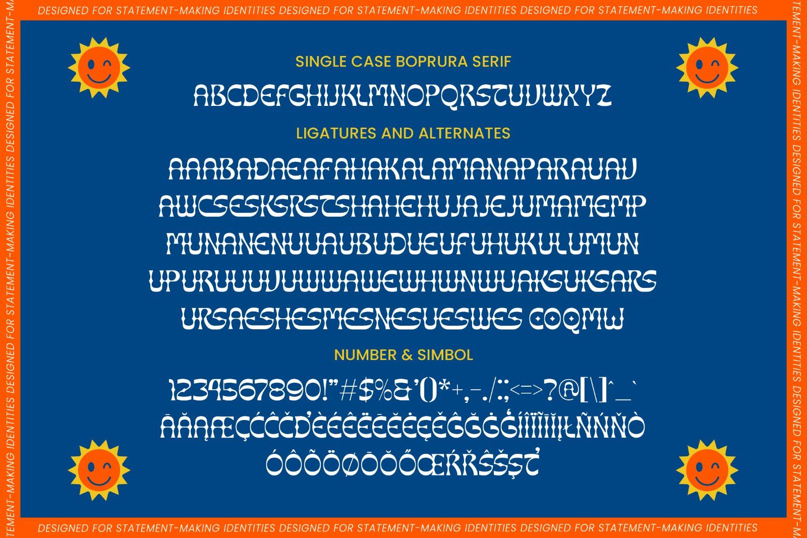 Boprura Psychedelic Font Duo — image 8