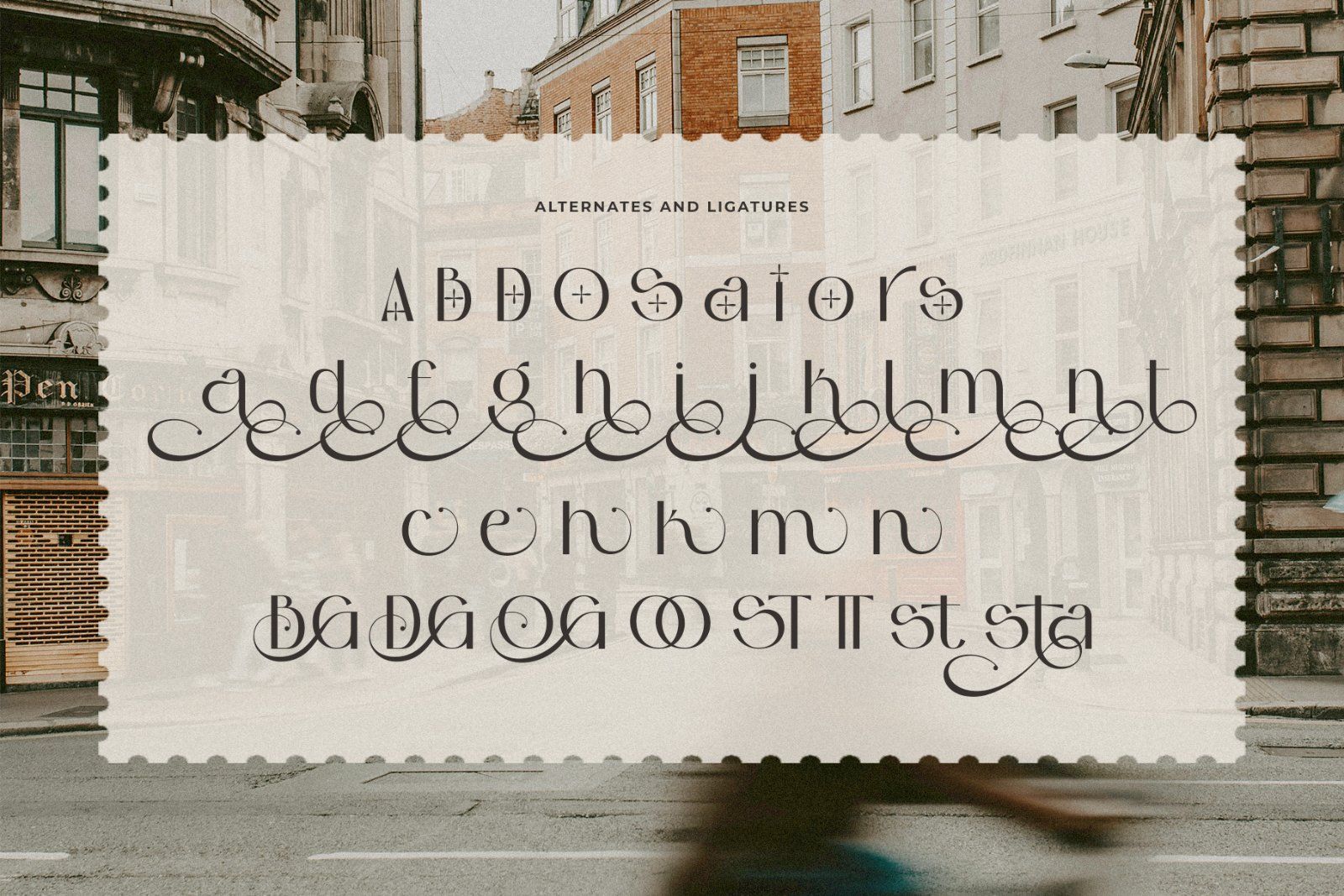 Bostaire Luxury Sans Serif Font — image 14