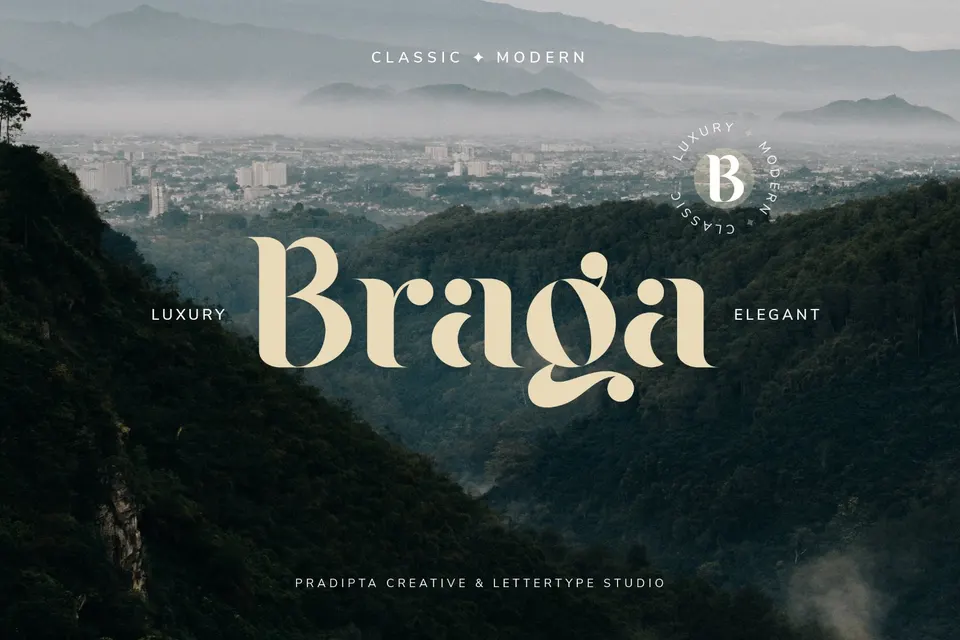Braga Serif - Classic & Modern