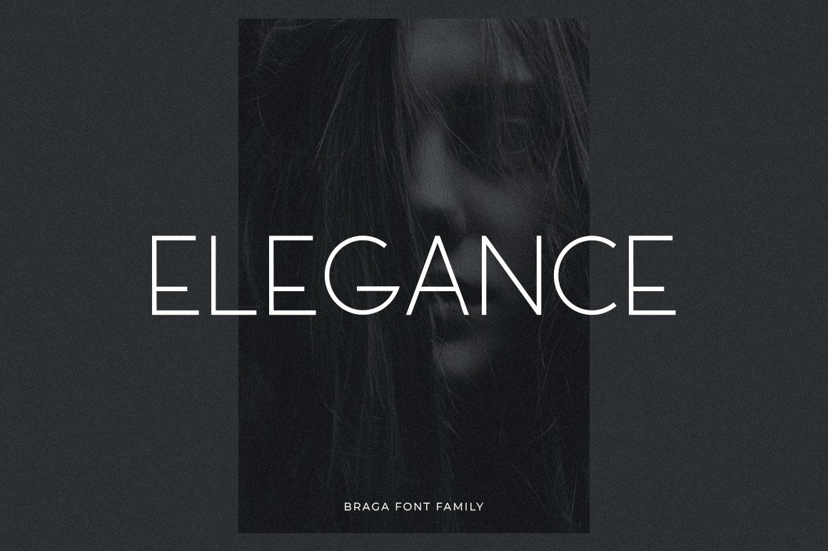 Braga Minimalist Sans Serif Font — image 3