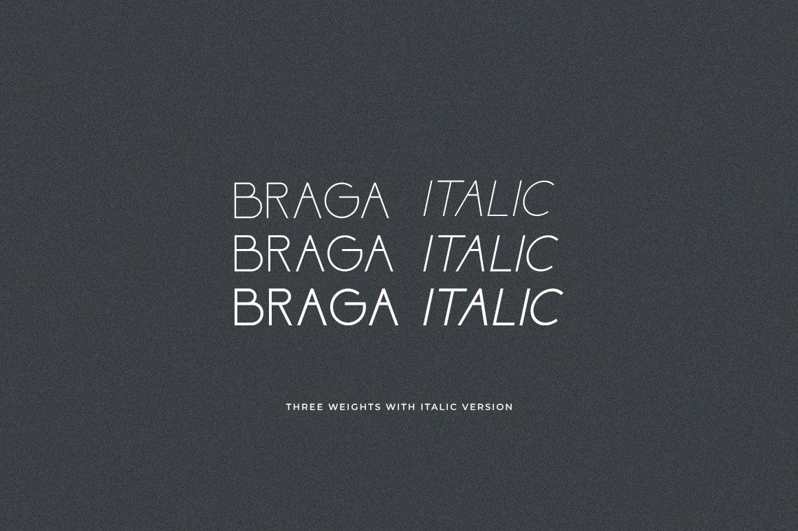 Braga Minimalist Sans Serif Font — image 4