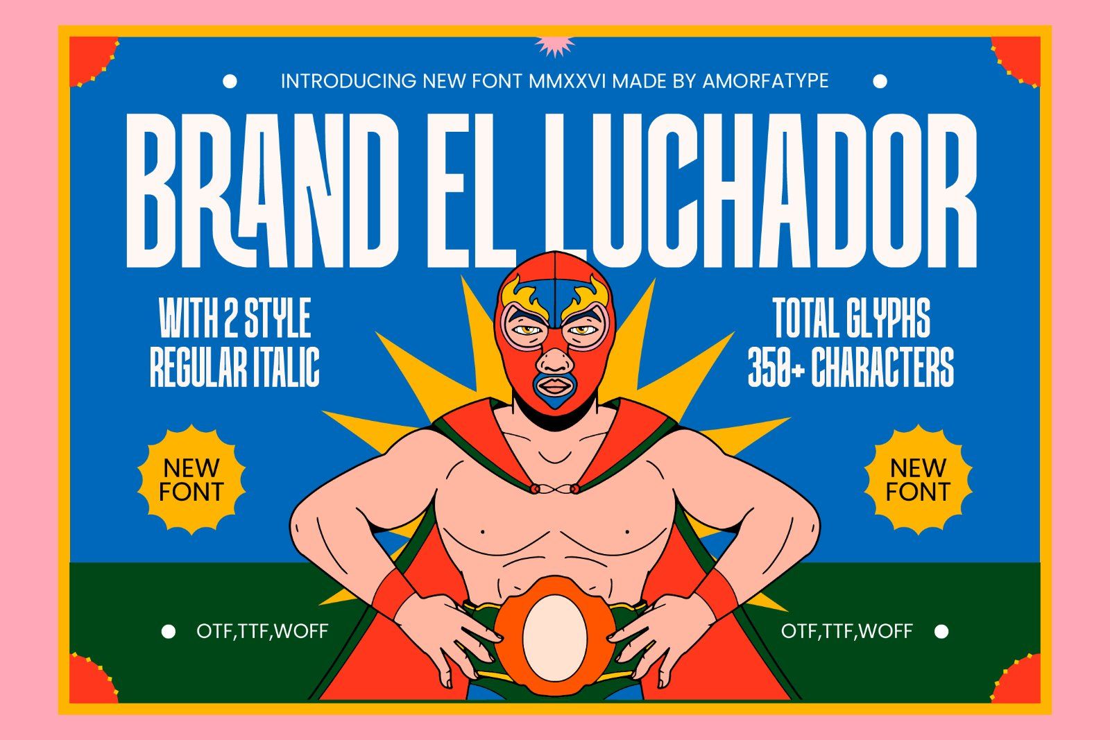 Brandel Luchador Condensed Sans — image 1