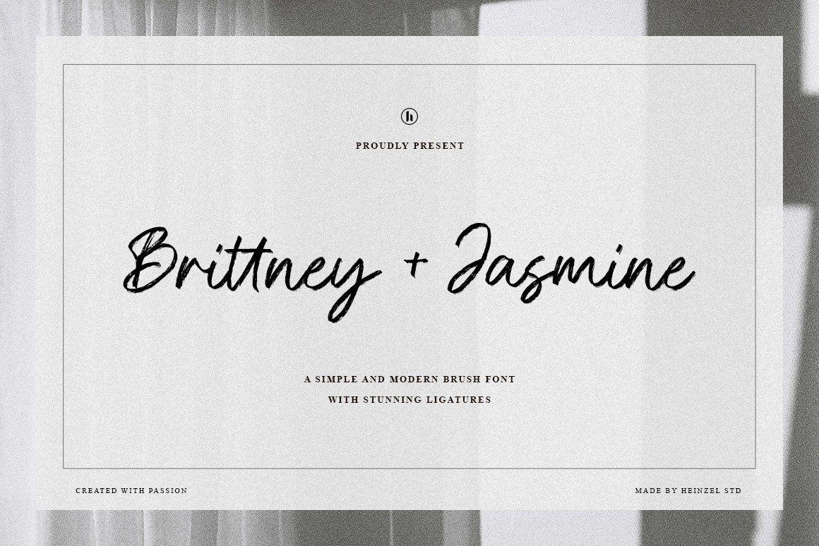 Brittney and Jasmine Modern Brush Script Font — image 1