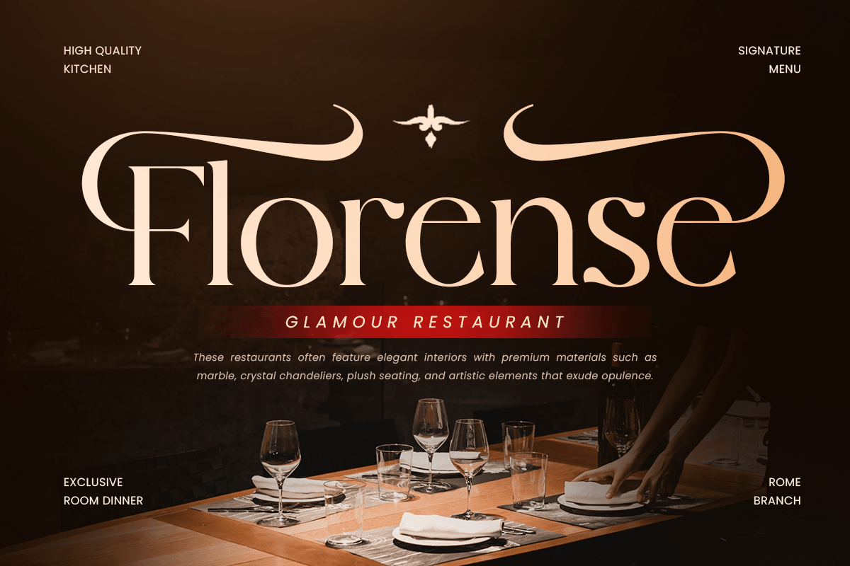Brocade-Modern Luxury font — image 6