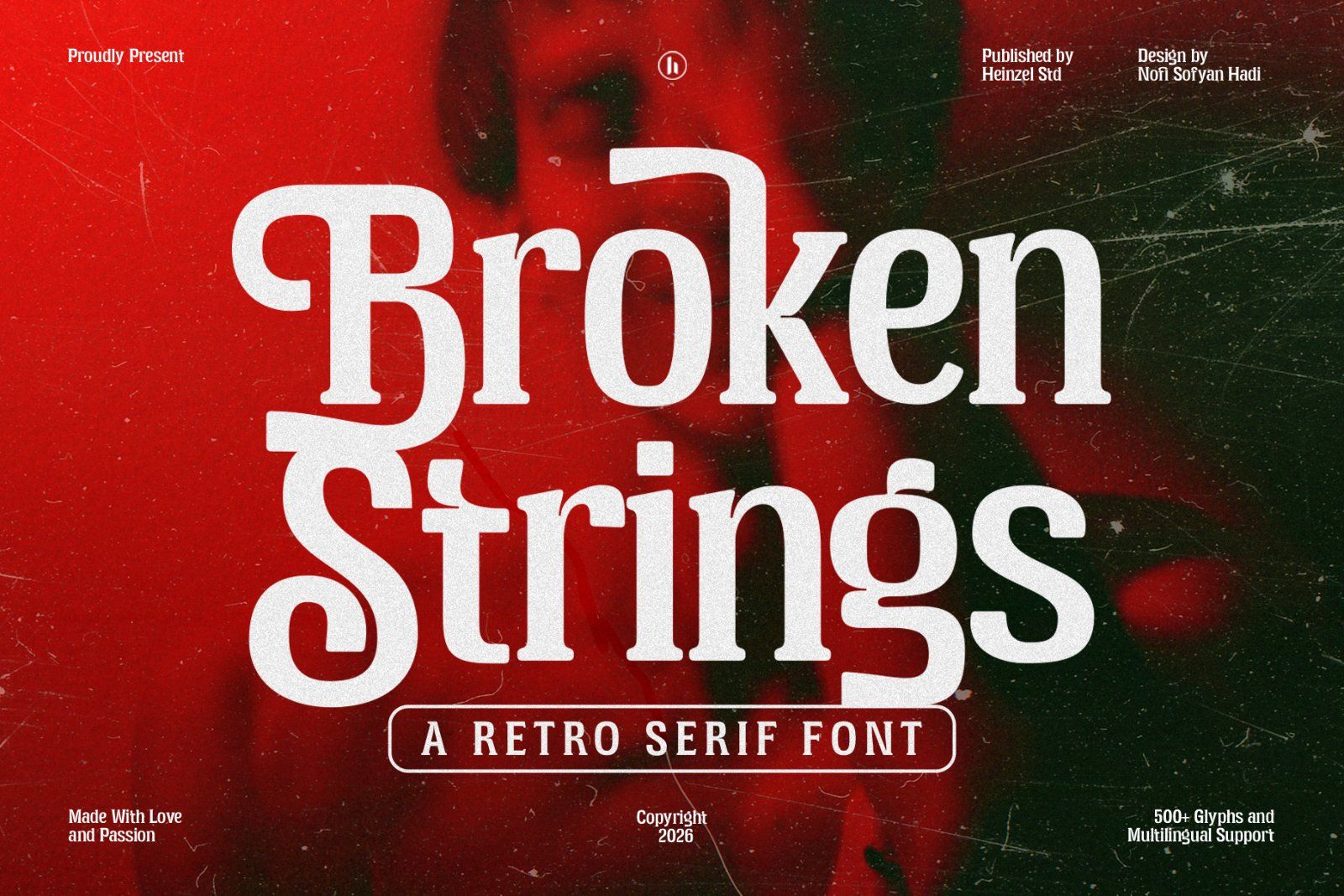 Broken String Retro Serif Font — image 1