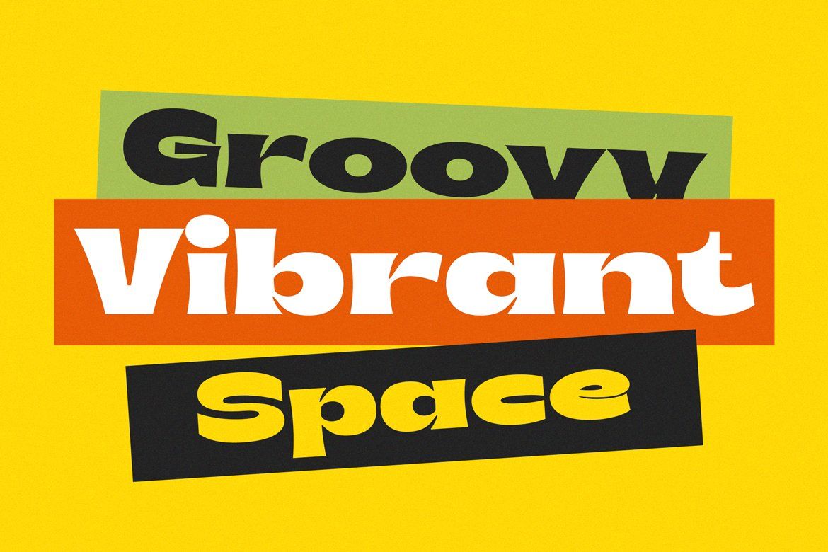 Bront-Olo – Retro Groovy Bold Display Font