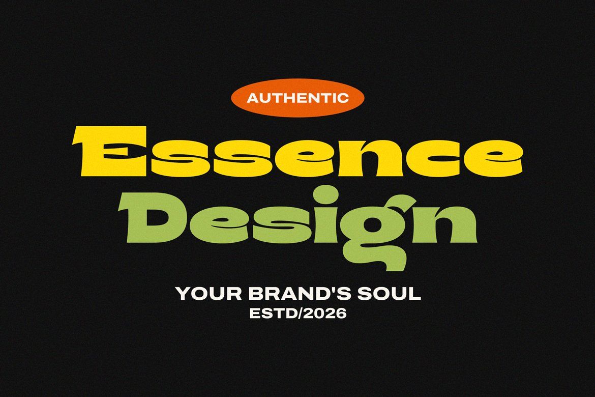 Bront-Olo – Retro Groovy Bold Display Font