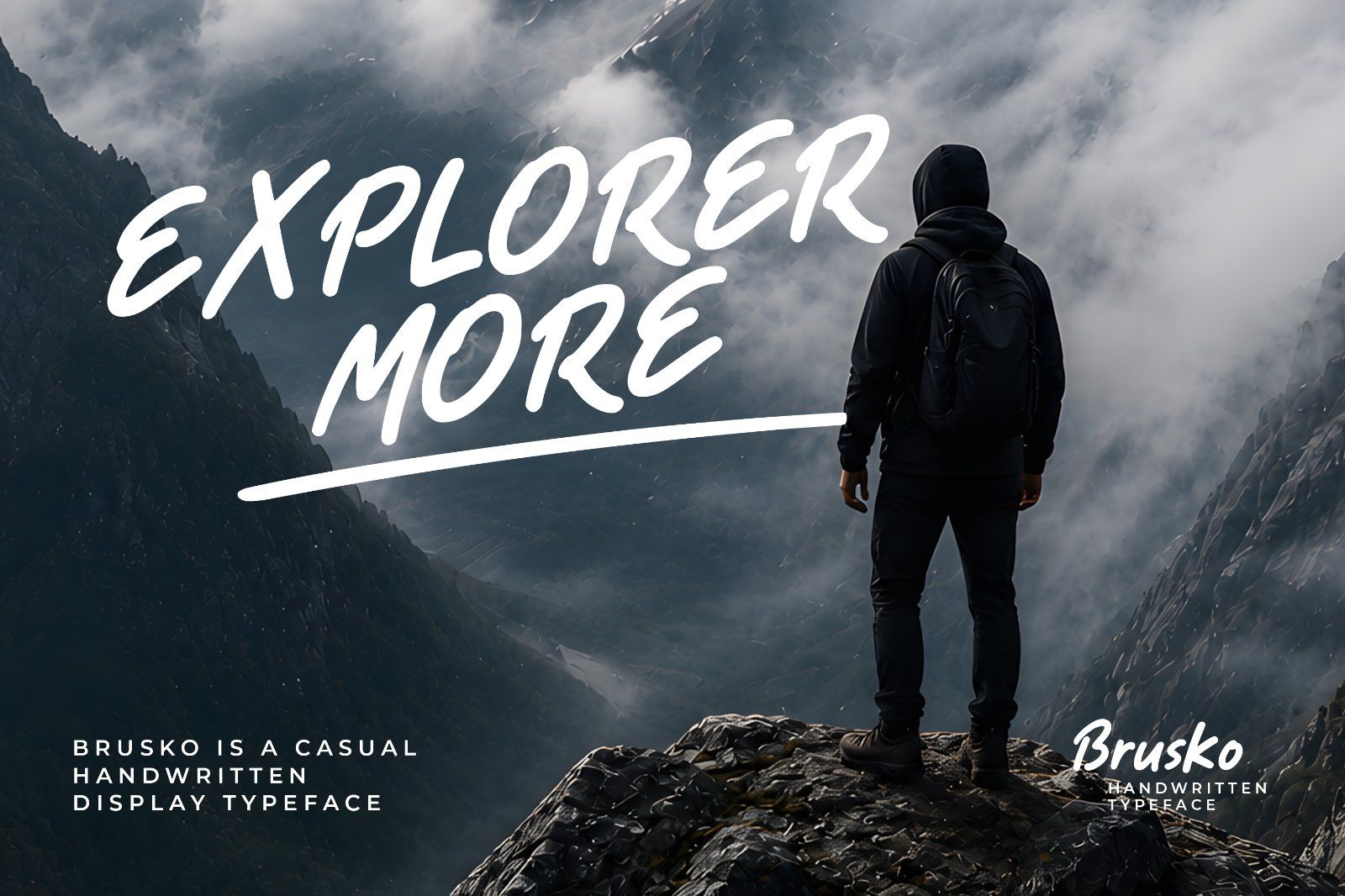 Font Brusko — Handwritten Brush Typeface — image 5
