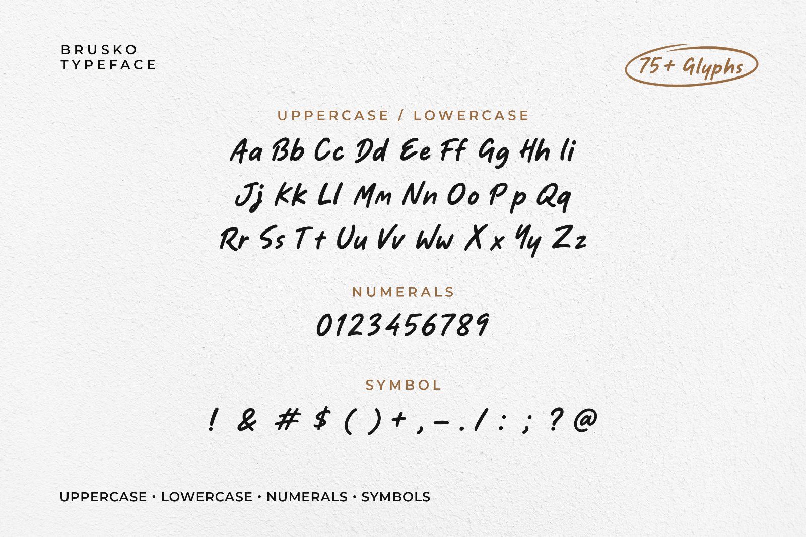 Font Brusko — Handwritten Brush Typeface — image 6