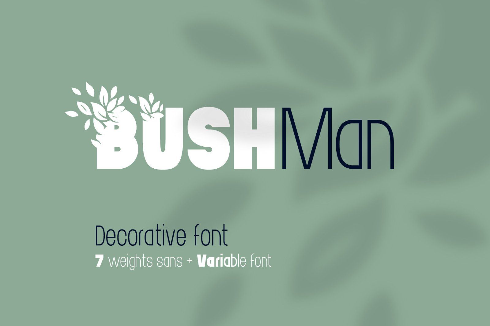 Bushman font set — image 1