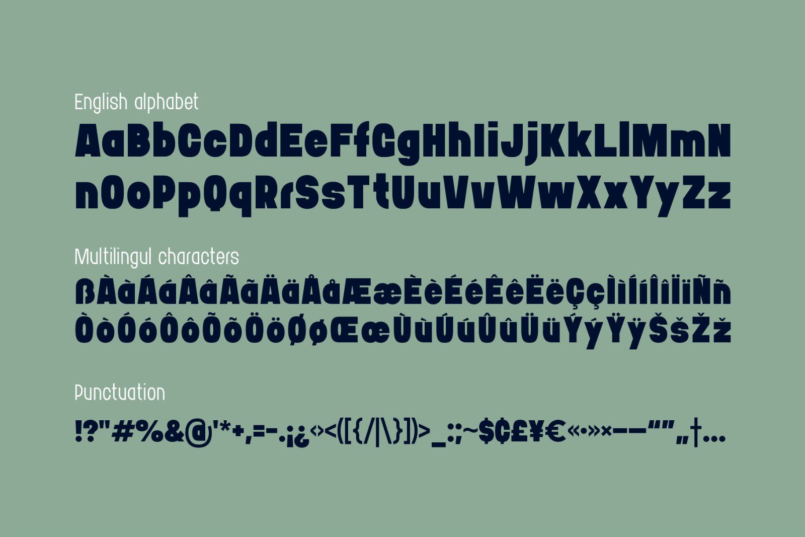 Bushman font set — image 7