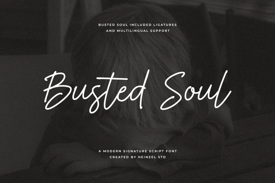 Busted Soul Signature Font