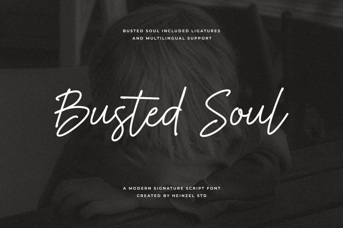 Busted Soul Signature Font — image 1