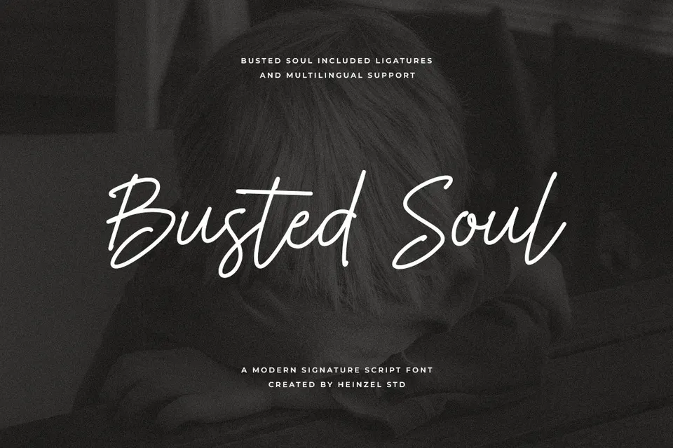 Busted Soul Signature Font