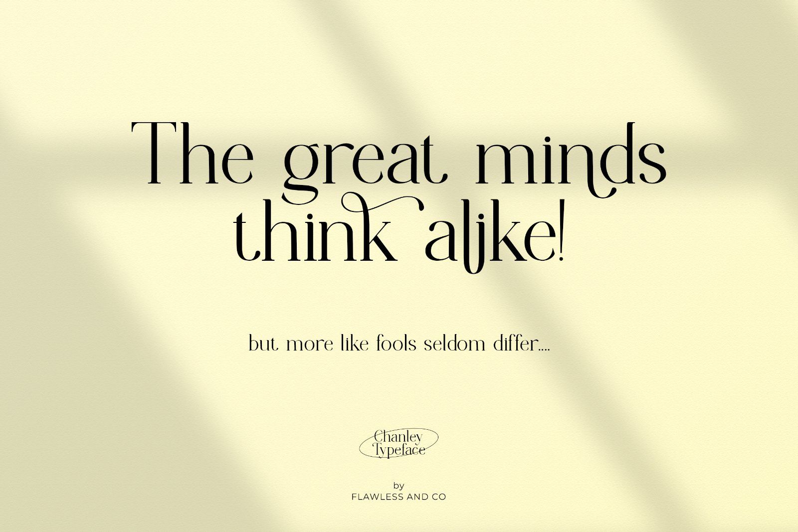 Chanley - Modern Serif Font — image 6