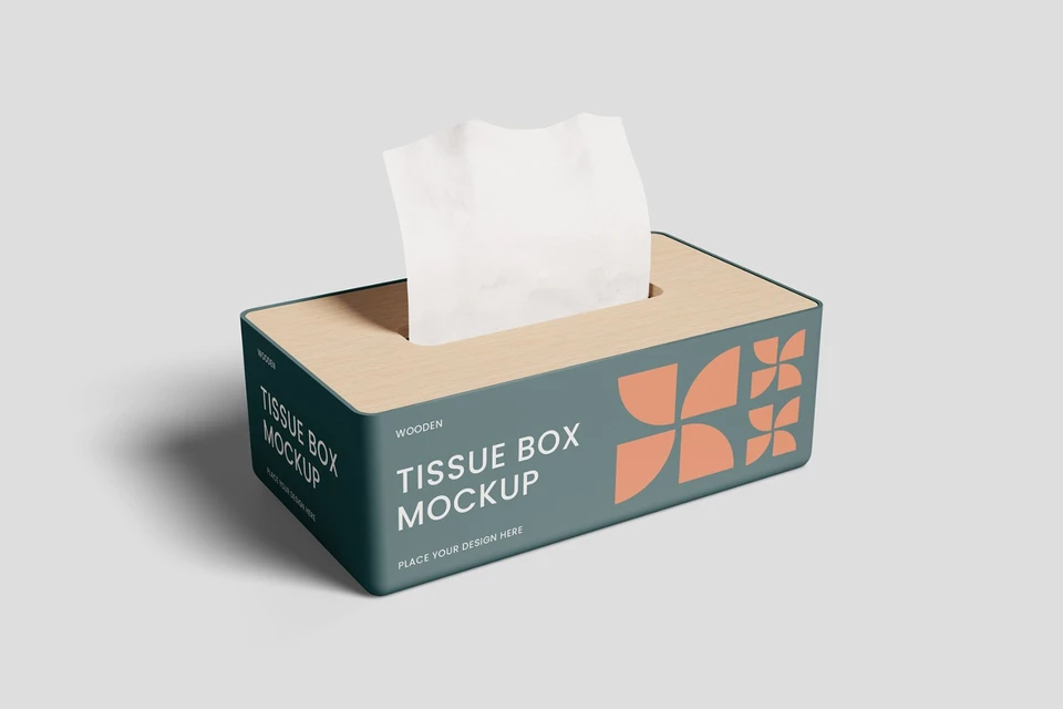 Tissue Box Mockup
