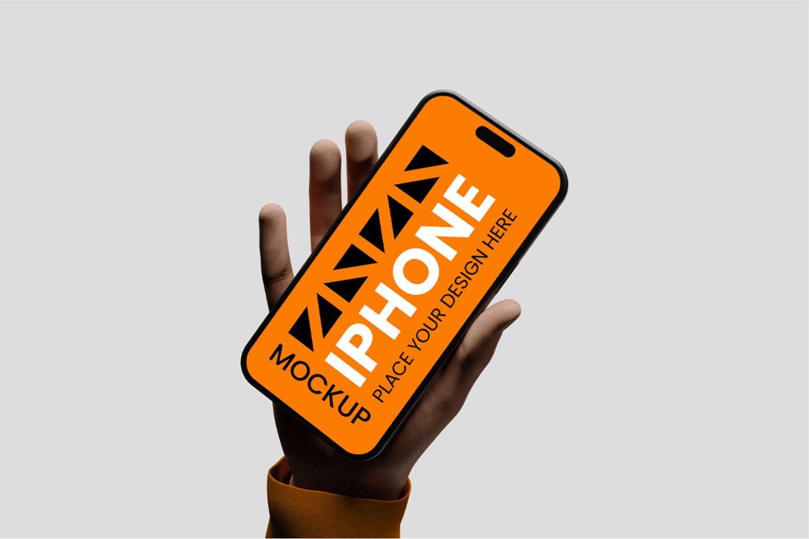 iPhone In Hand Mockup — image 1