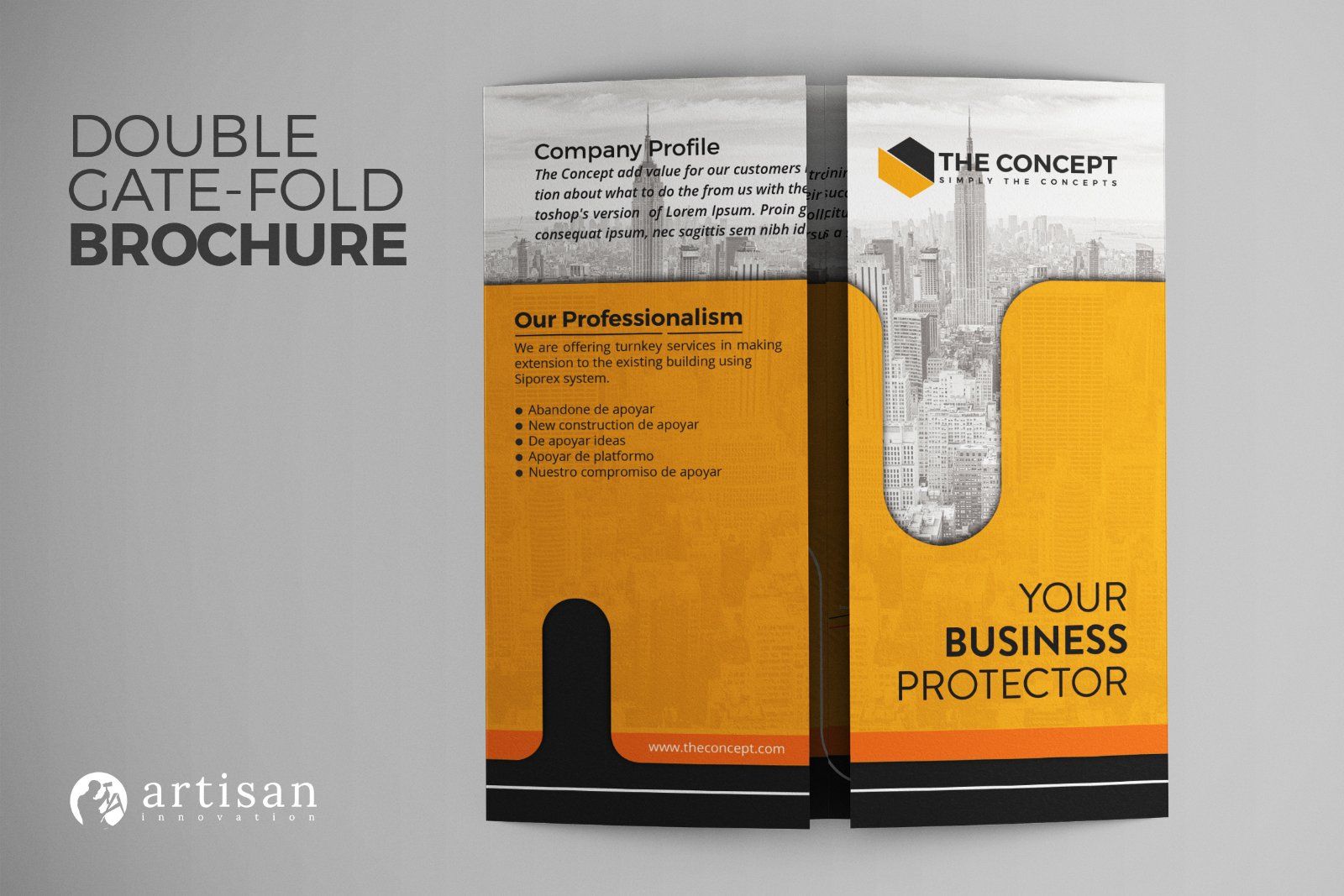 Double Gate fold Brochure — image 1