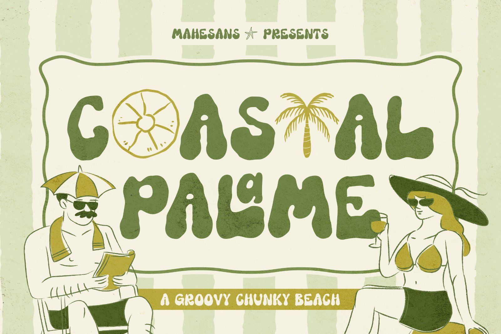 Coastal Palame - Summer Handwritten Font