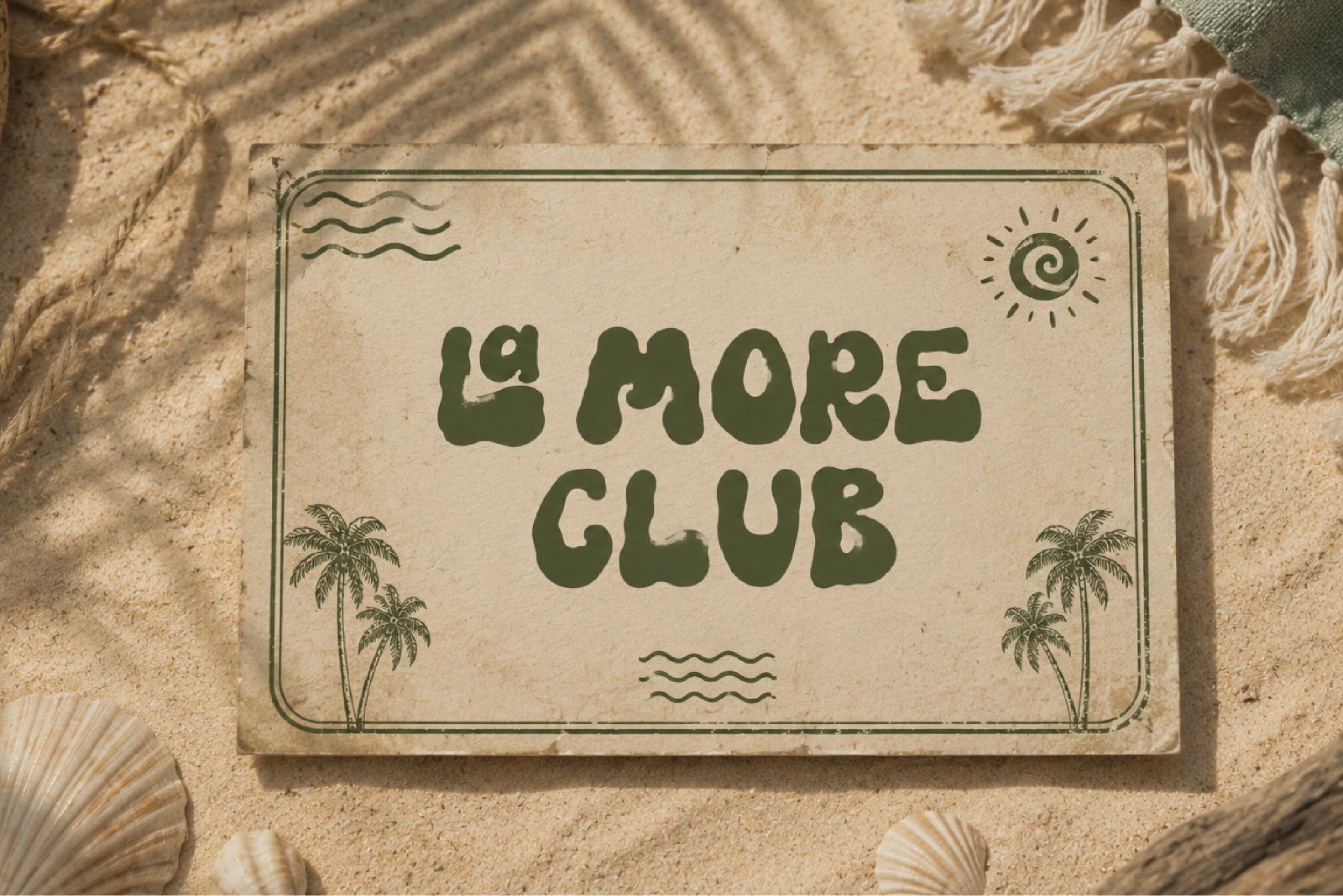 Coastal Palame - Summer Handwritten Font