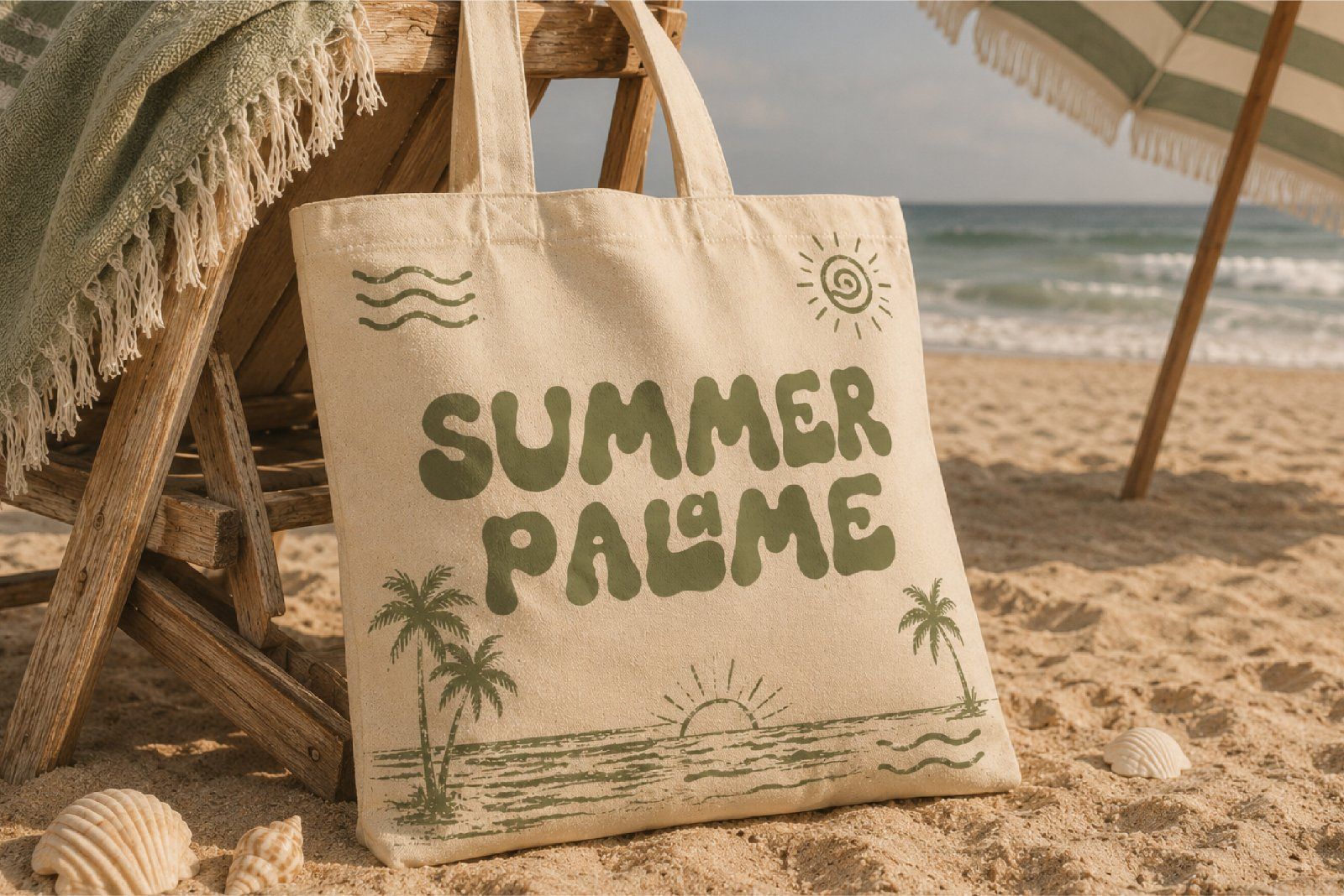Coastal Palame - Summer Handwritten Font