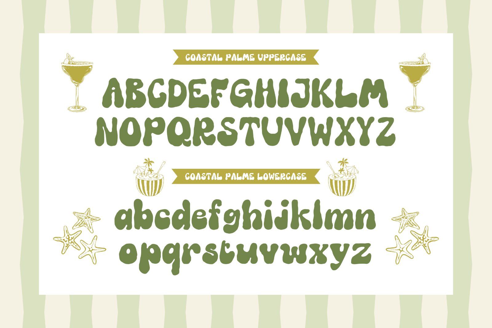 Coastal Palame - Summer Handwritten Font