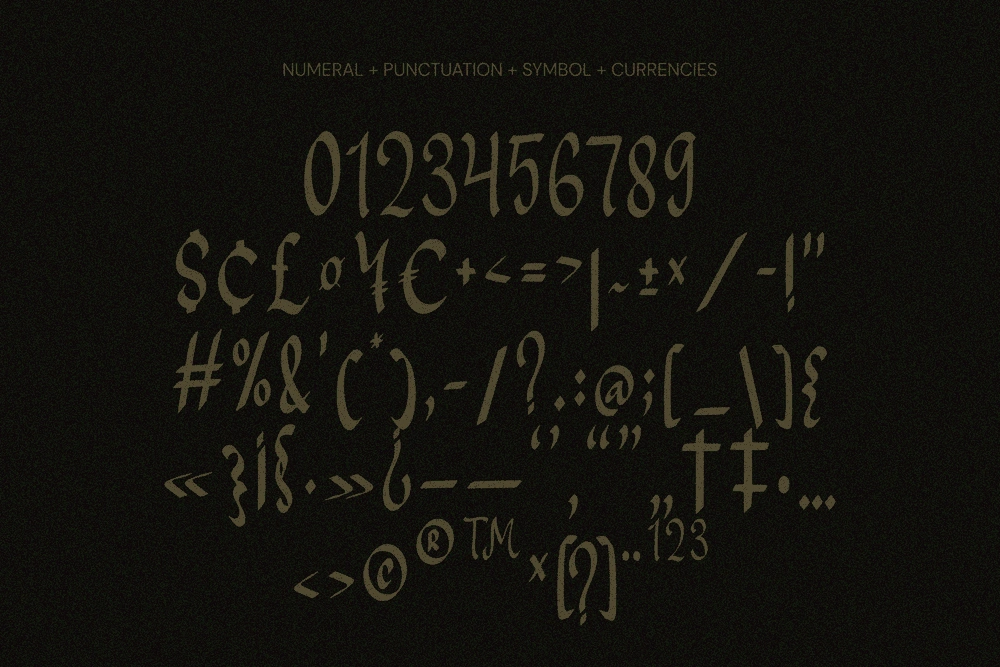 Comero Baroque — Classic Medieval Font — image 14