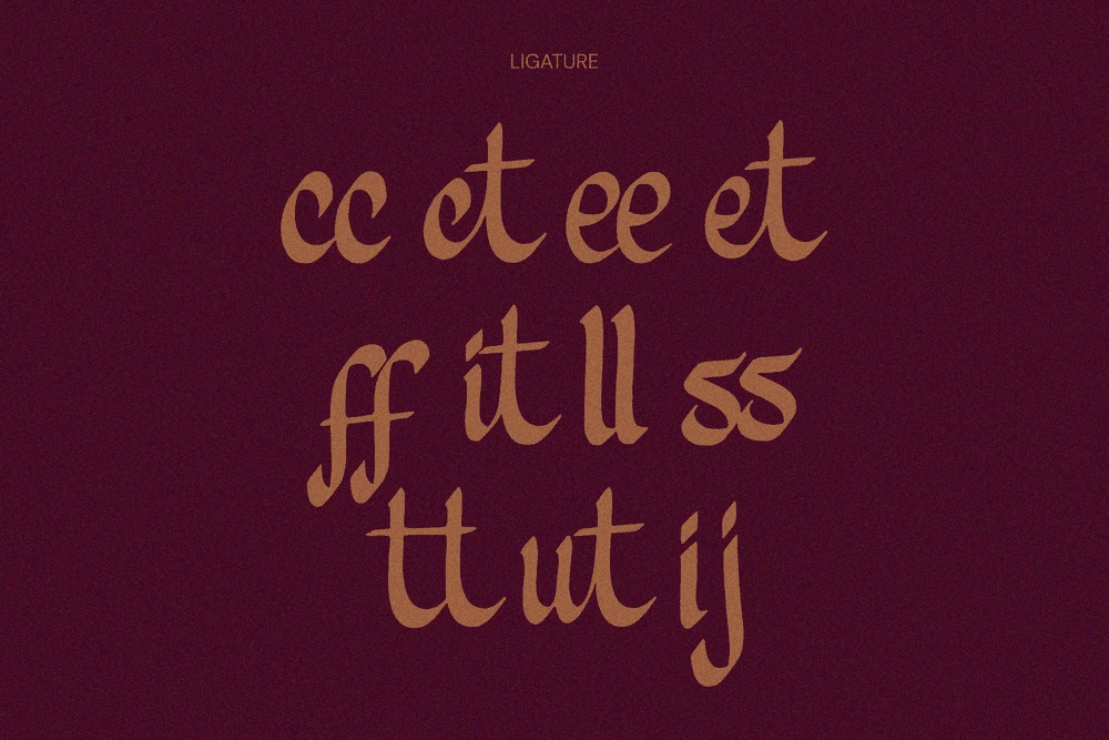 Comero Baroque — Classic Medieval Font — image 15