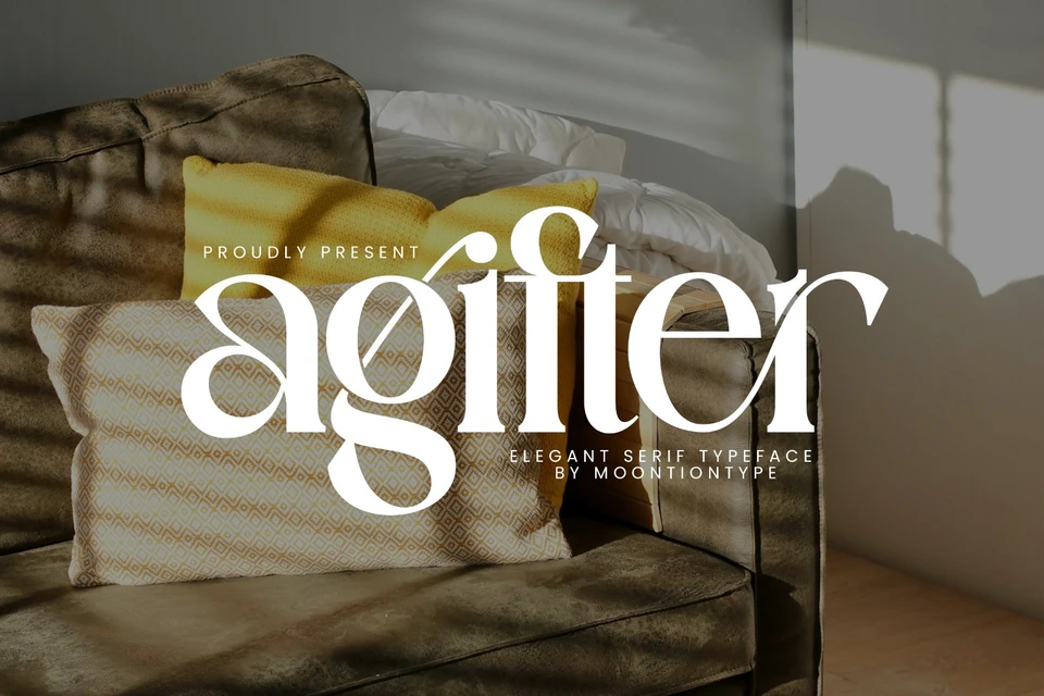 Agifter | Elegant Serif Typeface