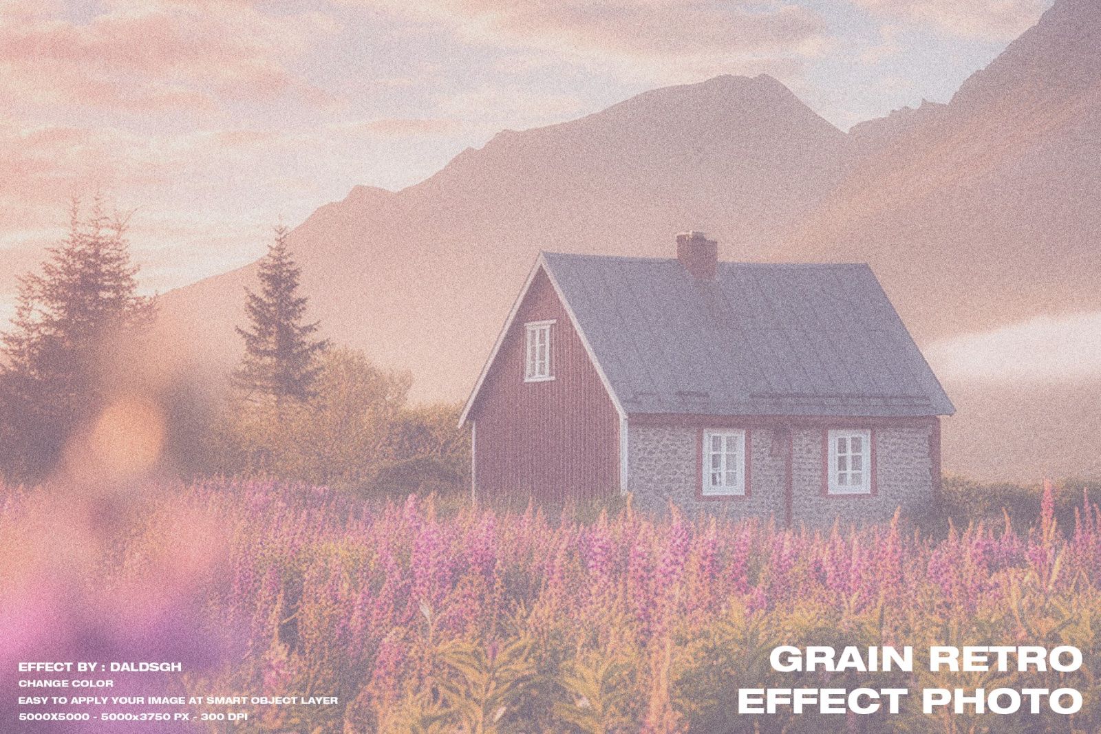 Grain Retro Effect Photo — image 1
