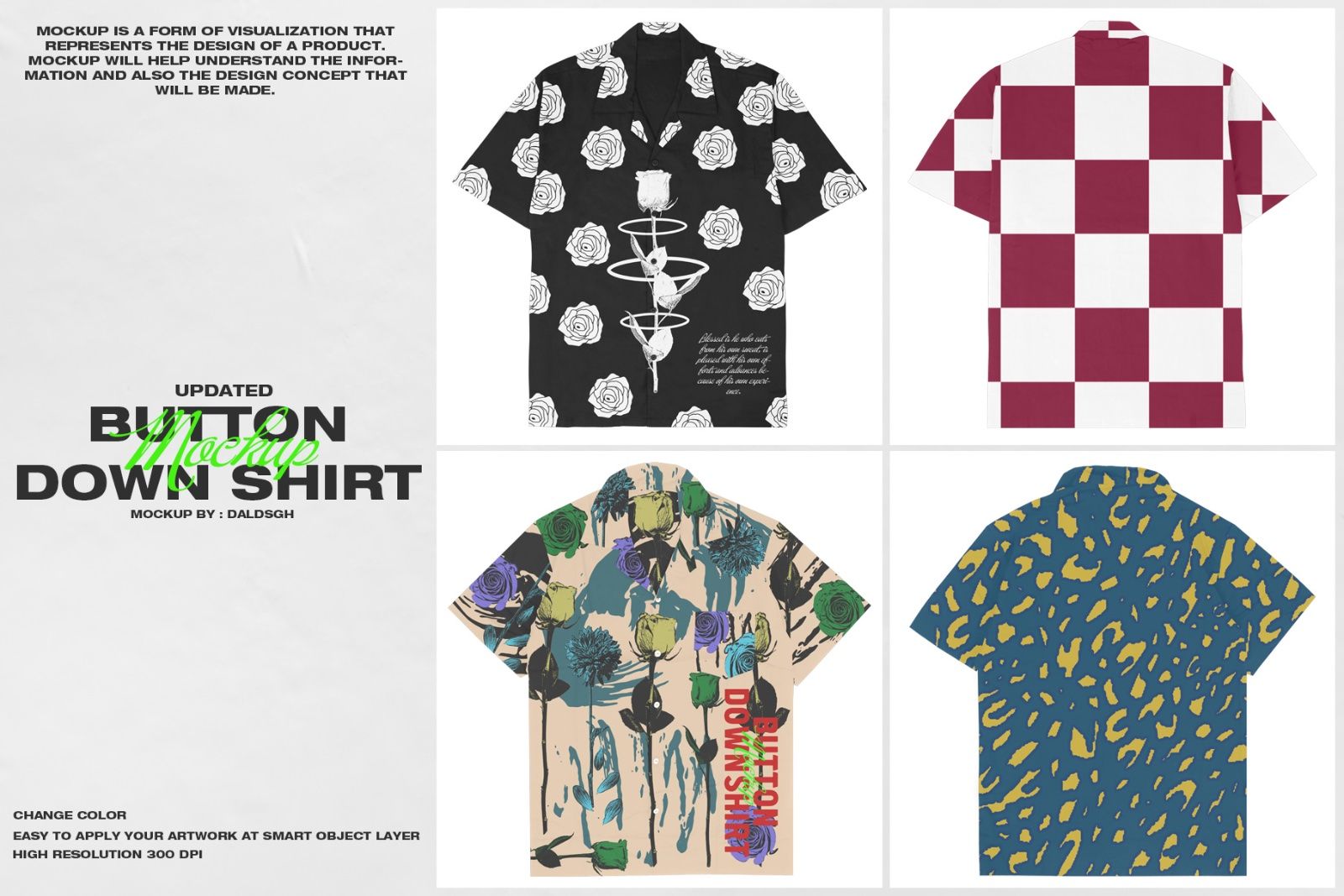 Button Down Shirt - Mockup — image 1
